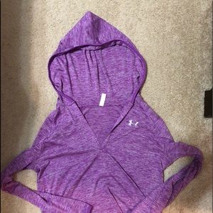 Women’s large under armour  long sleeve hoody